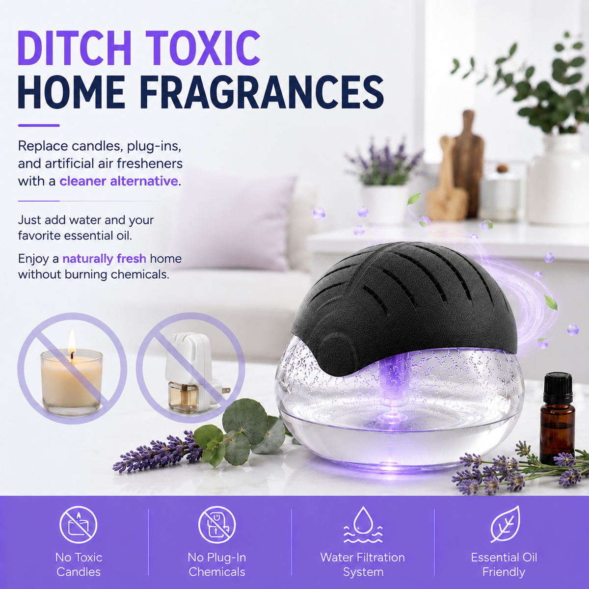 Aurevo™ Twist  Natural Pet Odor  Solution