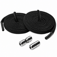 No-Tie Laces with Zinc Alloy Buckle