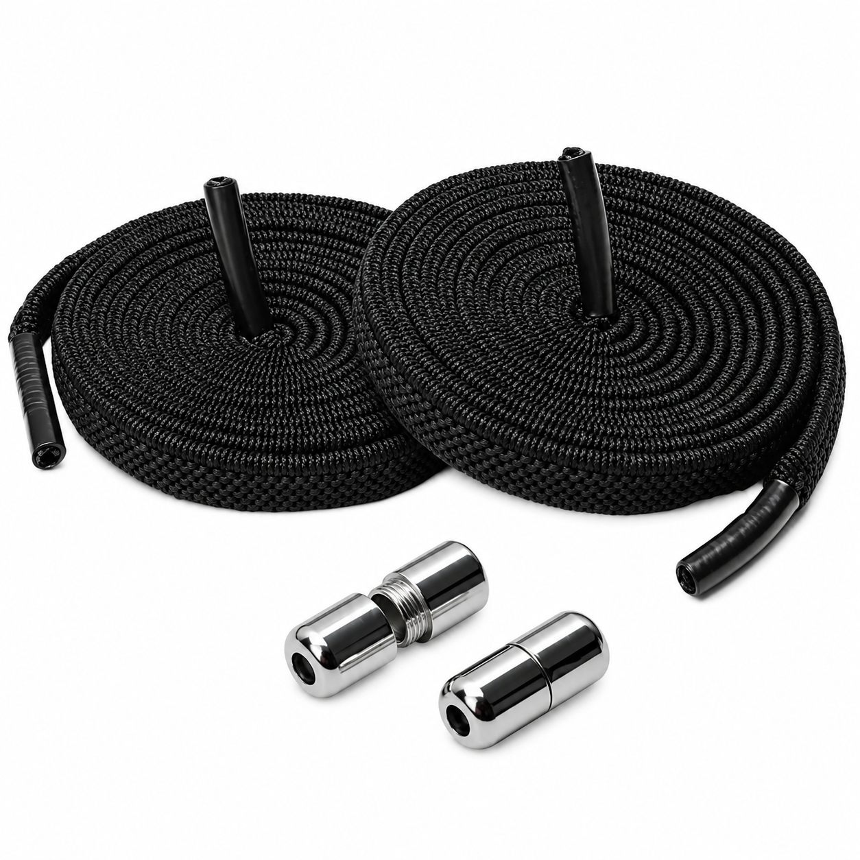 No-Tie Laces with Zinc Alloy Buckle